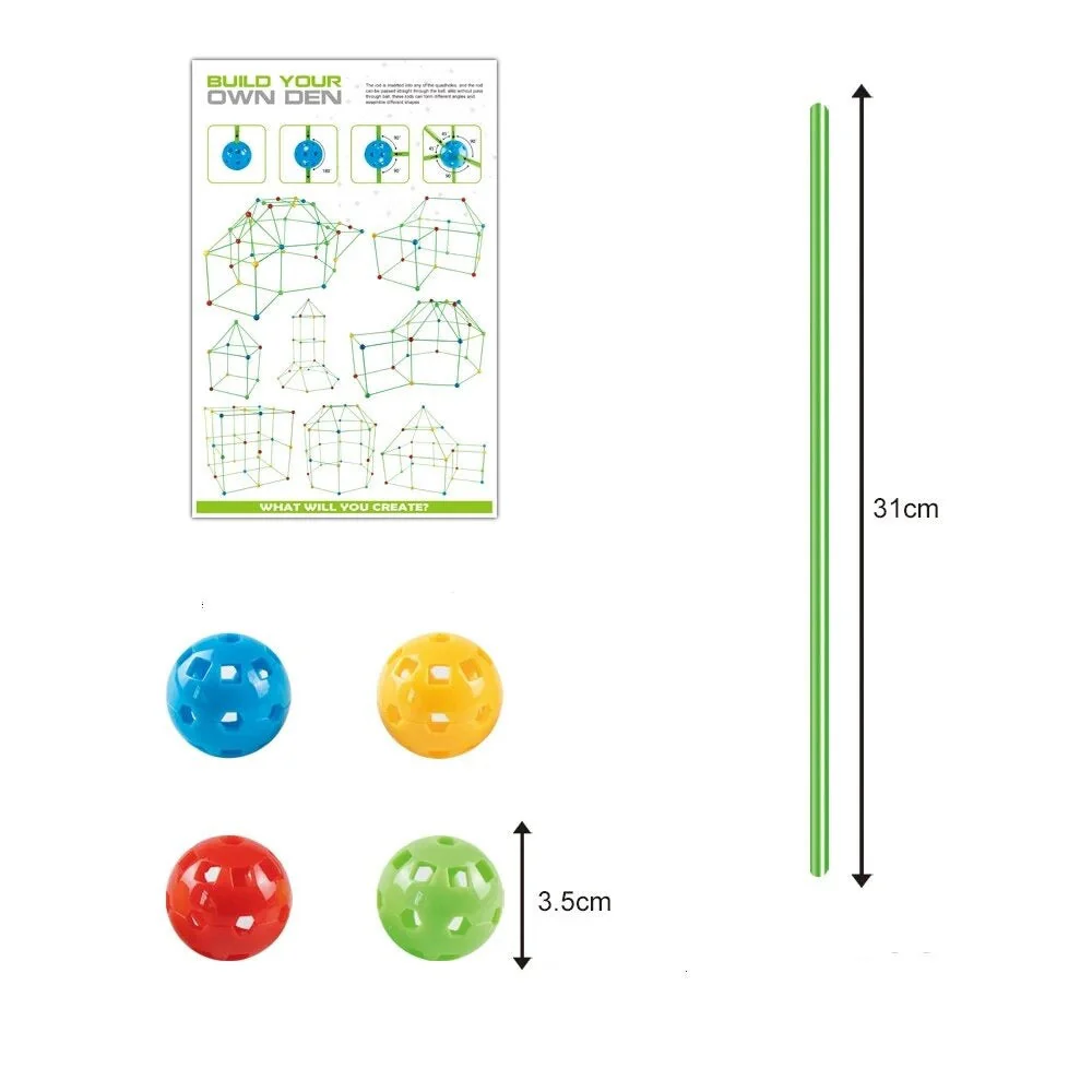 Kids Fort Building Set - Image 9